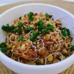 salada de lentilha germinada